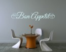 Bon Appetite Quotes Wall Decal Family Quotes Vinyl Art Stickers